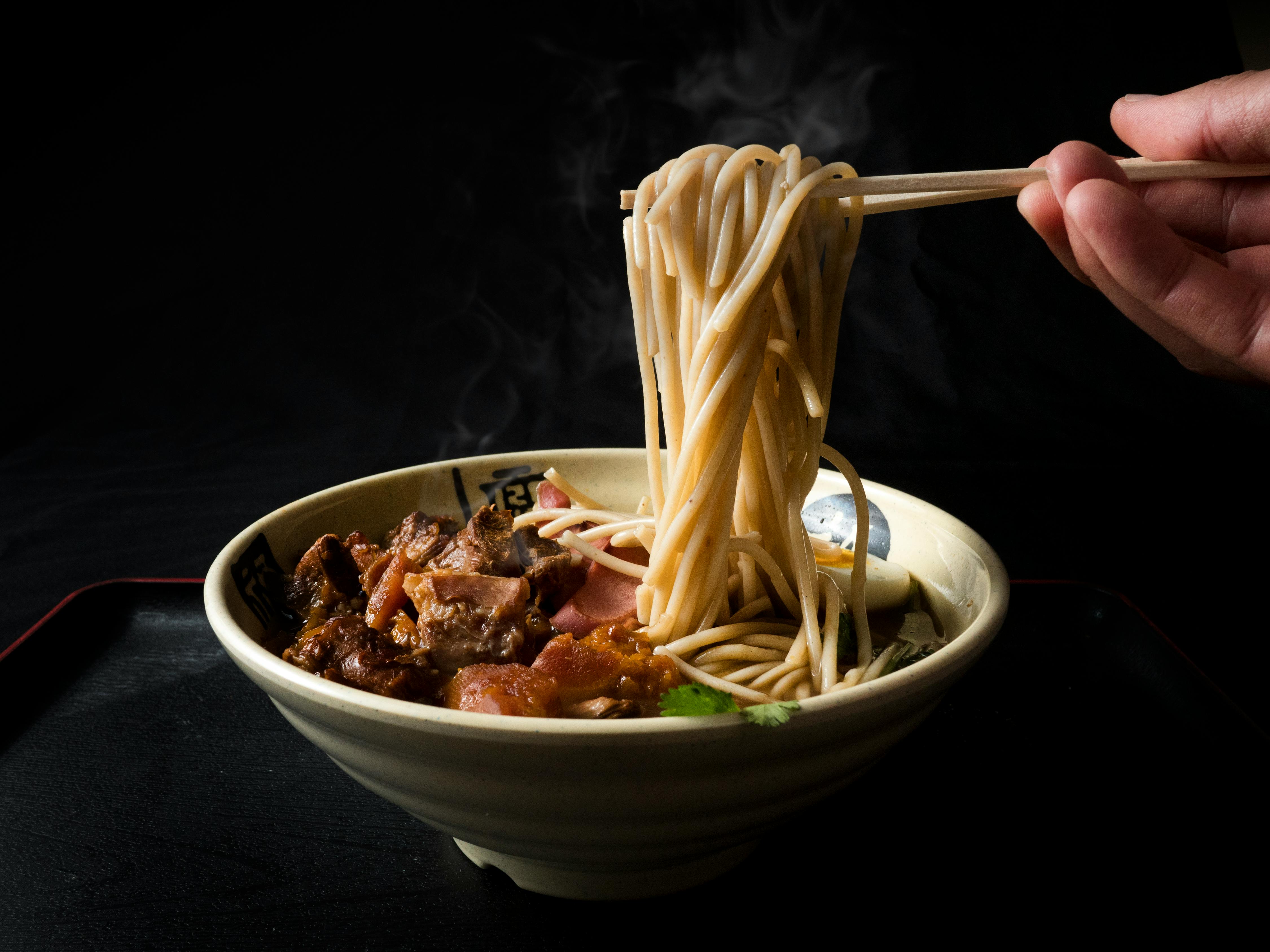 Tonkotsu Saigon — ramen bowl with chopsticks